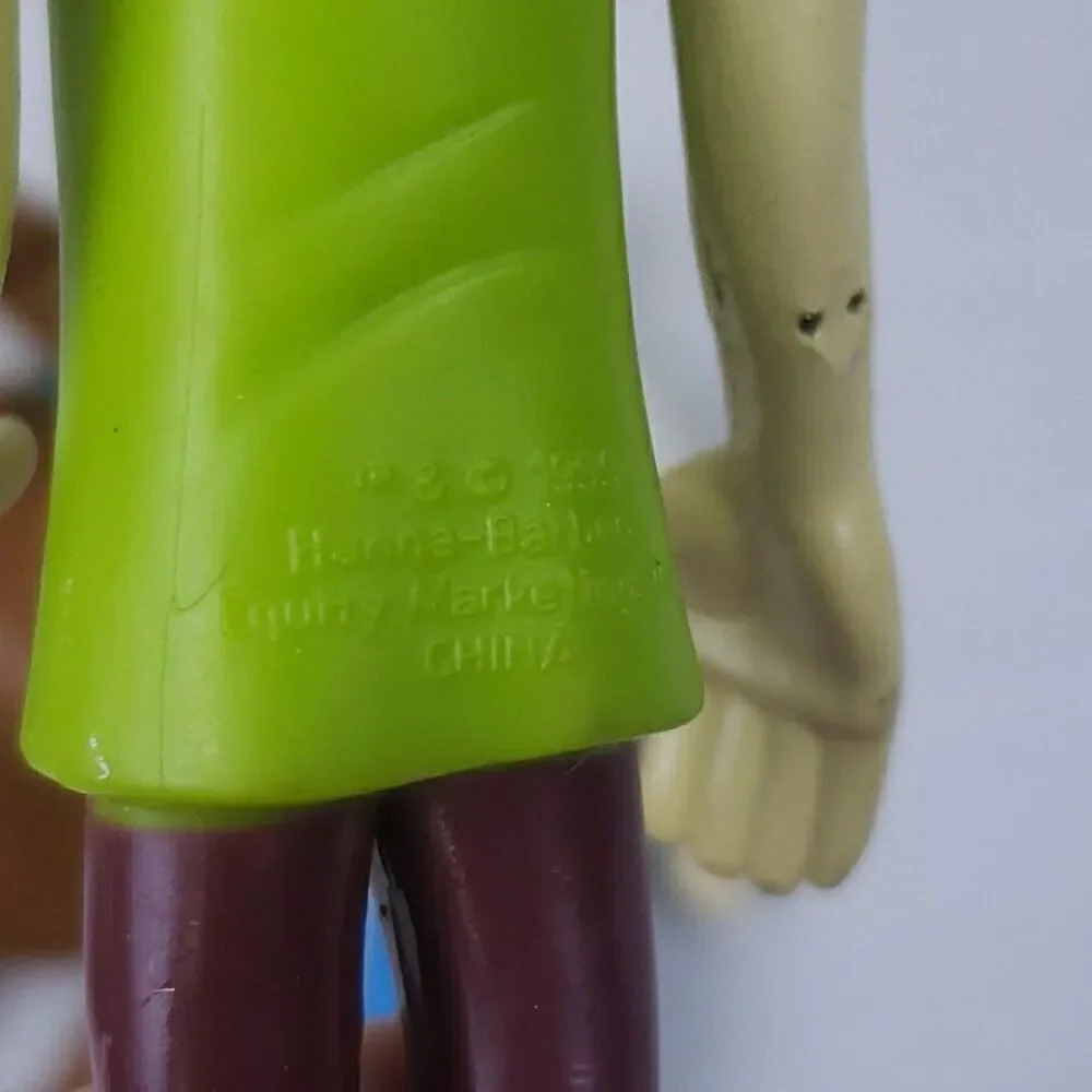 Scooby Doo Bendy Action Figures Shaggy Fred Ghost 1999 Hanna Barbara Vintage Toy